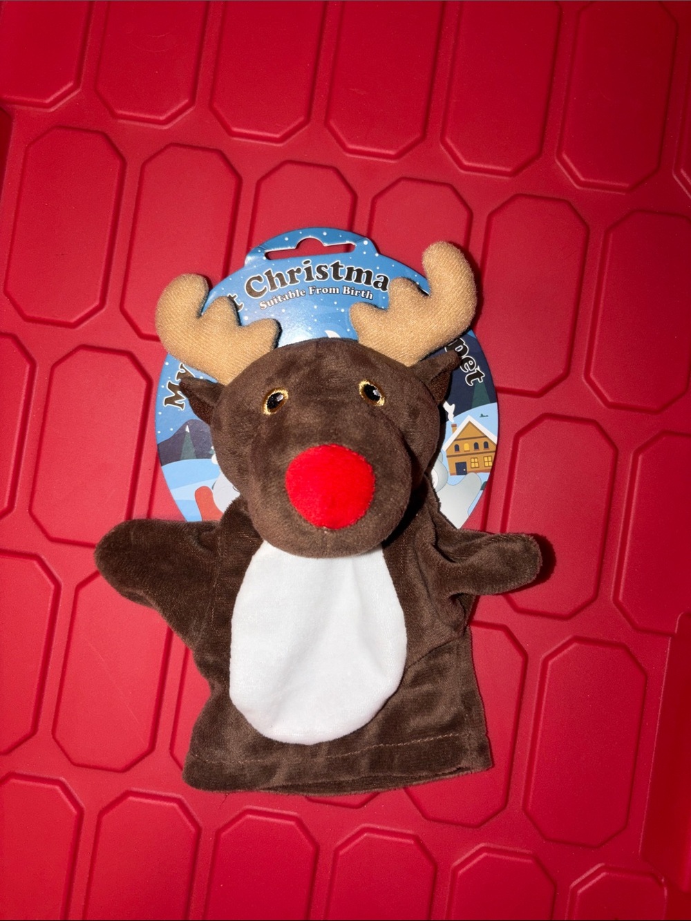 The Puppet Company - My First Christmas Puppet - Rudolph Reindeer Puppet New